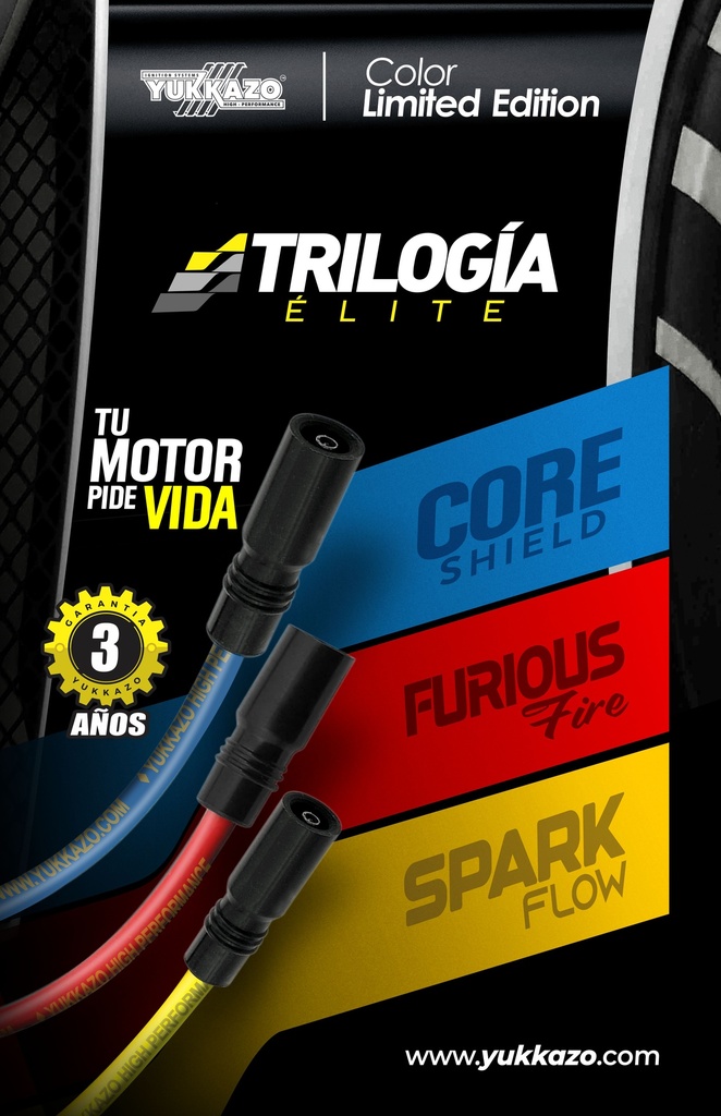 CABLES ROJO CHEV. CORSA / CHEVY 1.6 OEM 96-11